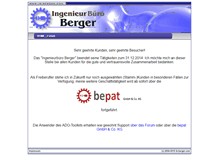 Tablet Screenshot of ib-berger.com